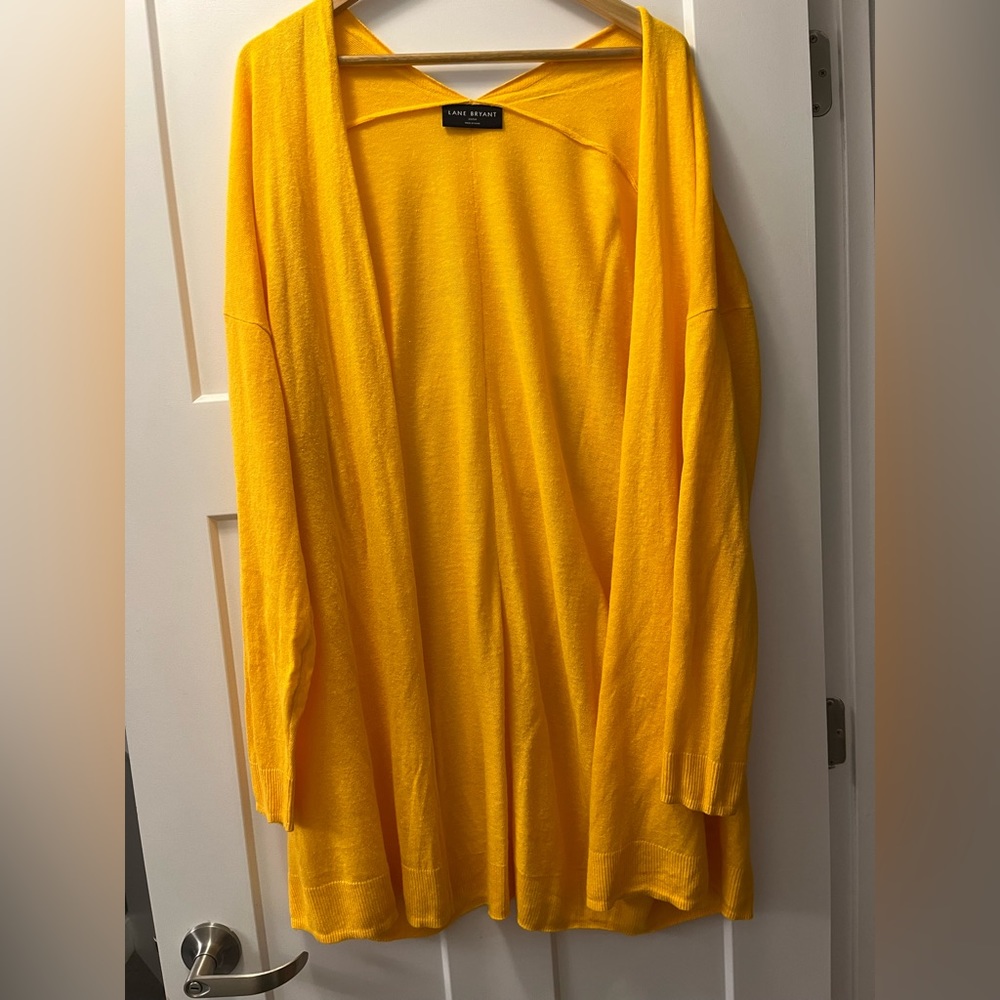 Long gold colored overpiece NWTs